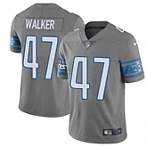Nike Men & Women & Youth Lions 47 Tracy Walker Gray Color Rush Limited Jersey,baseball caps,new era cap wholesale,wholesale hats